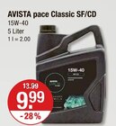 Aktuelles AVISTA pace Classic SF/CD Angebot bei V-Markt in Augsburg ab 9,99 €