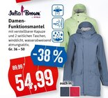 Damen-Funktionsmantel Angebote von Julia Brown bei Kaufhaus Stolz Greifswald für 54,99 €