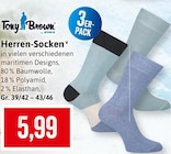 Herren-Socken Angebote von Tony Brown bei Kaufhaus Stolz Neubrandenburg für 5,99 €