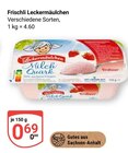 Milch Quark im Angebot bei GLOBUS in Chemnitz Milch Quark Angebote von Frischli Leckermäulchen bei GLOBUS Chemnitz für 0,69 €