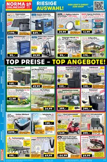 Pavillon im aktuellen Norma Prospekt (Oberhausen) Pavillon im Norma Prospekt "Mehr fĂĽrs Geld" mit 20 Seiten (Oberhausen)