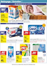 Prix et réduction Okay dans le prospectus Carrefour en cours Offre Okay dans le catalogue Carrefour du moment à la page 33