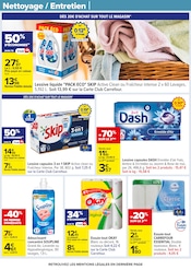 Promos Lessive Liquide dans le catalogue "UN Noël POUR TOUS LES GOÛTS" de Carrefour à la page 33 Promos Lessive Liquide dans le catalogue "UN Noël POUR TOUS LES GOÛTS" de Carrefour à la page 33