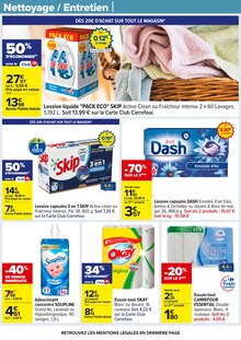 Promotion Dash dans le prospectus Carrefour, valable du 11/11/2025 au 24/11/2025 Promo Dash dans le catalogue Carrefour du moment à la page 33