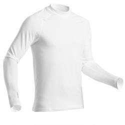 DECATHLON Lünen - Skiunterwäsche Funktionsshirt 500 Herren weiss Skiunterwäsche Funktionsshirt 500 Herren weiss Angebot bei DECATHLON Lünen im Prospekt DANN IST ES EBEN KALT DRAUSSEN