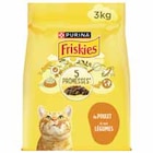 Croquettes pour chat adulte au poulet et à la dinde - FRISKIES dans le catalogue Intermarché