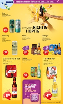 Bier im Getränke Hoffmann Prospekt "Aktuelle Angebote" mit 9 Seiten (Soest)