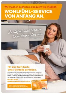 Möbel Kraft Prospekt der Woche "WOHNTRENDS" Seite 2, 04.06.2025 bis 01.07.2025 für Taucha Aktueller Möbel Kraft Prospekt "WOHNTRENDS" Seite 2 von 20 Seiten für Taucha