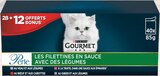 Pâtée pour chat les filettines en sauce avec des légumes - GOURMET PERLE dans le catalogue Intermarché Hyper