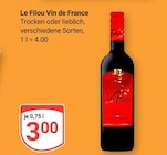 GLOBUS Halle - Vin de France Angebot im Prospekt Vin de France bei GLOBUS im Halle Prospekt für 3,00 €