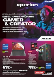 Gaming PC Angebot im aktuellen MediaMarkt Saturn Prospekt auf Seite 1