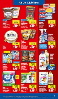 Küchenrollen Angebot im Lidl Prospekt, gültig von 04.08.2025 bis 09.08.2025 Küchenrollen Angebot im aktuellen Lidl Prospekt auf Seite 55