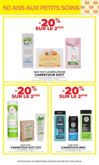 Promotion Serviettes Hygiéniques dans le prospectus Carrefour, valable du 23/06/2026 au 06/07/2026 Promo Serviettes Hygiéniques dans le catalogue Carrefour du moment à la page 26