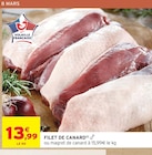 Filet de canard à 13,99 € dans le catalogue Intermarché Hyper