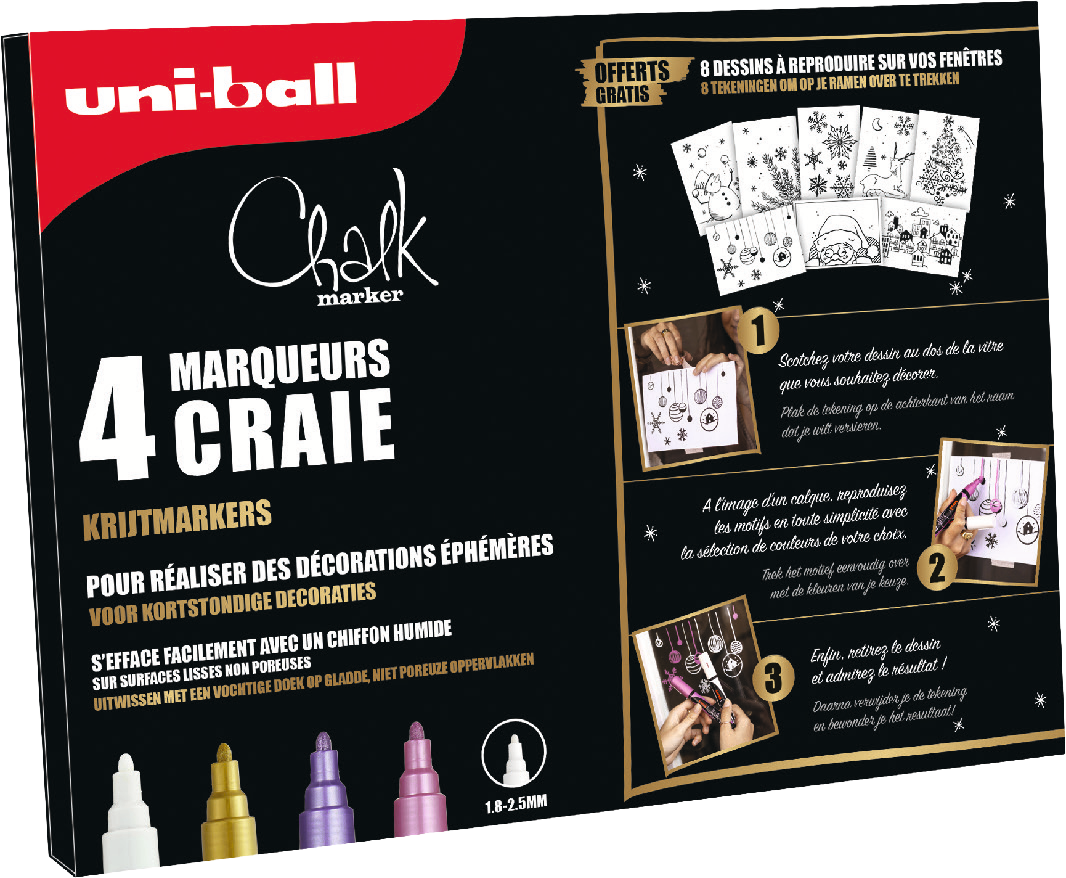Bureau Vallée Villars-en-Pons - COFFRET DÉCORATIONS ÉPHÉMÈRES Promo COFFRET DÉCORATIONS ÉPHÉMÈRES dans le catalogue Bureau Vallée Maxi Noël, mini prix à Villars-en-Pons