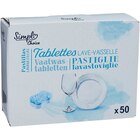 Tablettes lave-vaisselle - SIMPL - Carrefour à Vaulx-en-Velin Tablettes lave-vaisselle - SIMPL en promo chez Carrefour Vaulx-en-Velin à 2,85 €