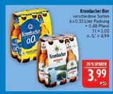 Bier im Angebot bei Marktkauf in Bautzen Bier Angebote von Krombacher bei Marktkauf Bautzen für 3,99 €