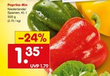 Paprika-Mix Angebote bei Netto Marken-Discount Heidenheim für 1,35 €