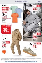 Promos Adidas dans le catalogue "ÇA SWIPE SUR LE LOOK DE RENTRÉE" de Intersport Adidas en promo dans le catalogue Intersport à la page 3