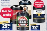 Beck's Angebote von Perfect Draft bei Getränkewelt Coesfeld für 15,99 €