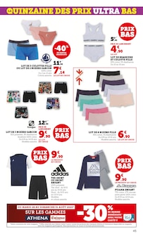 Promotion Jouet Bébé dans le prospectus Hyper U, valable du 26/08/2025 au 07/09/2025 Promo Jouet Bébé dans le catalogue Hyper U du moment à la page 45