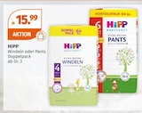 Windeln oder Pants Angebote von HIPP bei Müller Ulm für 15,99 €