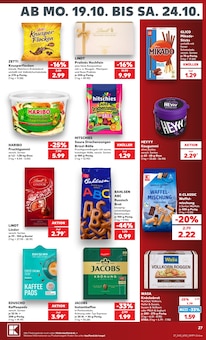 Pralinen Angebot im Kaufland Prospekt, gültig von 19.10.2026 bis 24.10.2026 Pralinen Angebot im aktuellen Kaufland Prospekt auf Seite 31