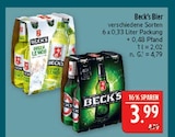 Bier im Angebot bei Marktkauf in Borna Bier Angebote von Beck's bei Marktkauf Borna für 3,99 €