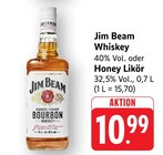 Whiskey Angebote von Jim Beam bei E center Kaiserslautern für 10,99 €