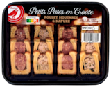 Plateau De Petits Pâtés En Croûte Poulet Moutarde Et Nature Auchan à 3,79 € dans le catalogue Auchan Hypermarché