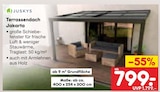 Terrassendach Jakarta von Juskys im aktuellen Netto Marken-Discount Prospekt