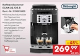 Aktuelle Kaffeevollautomat Angebote bei Netto Marken-Discount in Kassel Aktuelles Kaffeevollautomat ECAM 22.105.B Angebot bei Netto Marken-Discount in Kassel ab 269,99 €