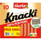 Knacki "Prix choc" - HERTA dans le catalogue Carrefour