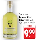 Summer Lemon Gin Likör im Angebot bei E center in Offenburg Summer Lemon Gin Likör Angebote von Blackforeststyle bei E center Offenburg für 9,99 €