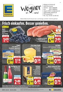 Fleisch im EDEKA Prospekt "Aktuelle Angebote" mit 26 Seiten (Dortmund)