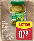 Burgergurken von KING'S CROWN im aktuellen ALDI Nord Prospekt