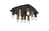 LED-Deckenleuchte ESTANTERIOS, schwarz/braun, inkl. Dimmfunktion bei HARDECK im Hilden Prospekt für 229,99 €
