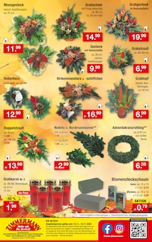 Adventskranz im aktuellen Zimmermann Prospekt (Mainz) Adventskranz im Zimmermann Prospekt "Mehr als Du denkst!" mit 14 Seiten (Mainz)