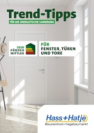 Hass + Hatje GmbH Prospekt für Lübeck: "Trend-Tipps FÜR DIE ENERGETISCHE SANIERUNG", 8 Seiten, 20.09.2024 - 29.09.2024