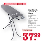Bügeltisch Classic M Black im Angebot bei E center in Mannheim Bügeltisch Classic M Black Angebote von LEIFHEIT bei E center Mannheim für 37,99 €