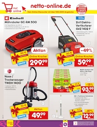 Staubsauger Angebot im aktuellen Netto Marken-Discount Prospekt auf Seite 67