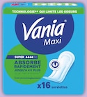 Serviettes maxi confort super x16 - VANIA en promo chez Intermarché Serviettes maxi confort super x16 - VANIA dans le catalogue Intermarché