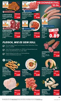 Steak im aktuellen Kaufland Prospekt (Mönchengladbach) Steak im Kaufland Prospekt "Hier bin ich richtig" mit 56 Seiten (Mönchengladbach)