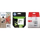 SUR TOUTES LES CARTOUCHES XL - HP, CANON ET EPSON en promo chez Carrefour Market SUR TOUTES LES CARTOUCHES XL - HP, CANON ET EPSON dans le catalogue Carrefour Market