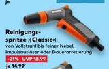 Kaufland Feuchtwangen - Reinigungsspritze »Classic« Angebot im Prospekt Reinigungsspritze »Classic« bei Kaufland im Feuchtwangen Prospekt für 14,99 €