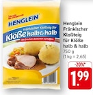 Fränkischer Kloßteig für Klöße halb & halb bei EDEKA im Wernau Prospekt für 1,99 €