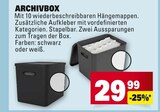 Archivbox im Angebot bei Marktkauf in Reutlingen Archivbox Angebote bei Marktkauf Reutlingen für 29,99 €