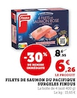 4 filets de saumon rose du pacifique surgeles - Findus en promo chez Bi1 Melun à 6,26 €