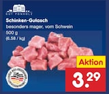 Schinken-Gulasch im Angebot bei Netto Marken-Discount in Aschaffenburg Schinken-Gulasch Angebote von Gut Ponholz bei Netto Marken-Discount Aschaffenburg für 3,29 €