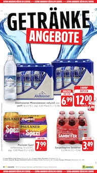 Wasser im aktuellen E center Prospekt (Offenbach (Main)) Wasser im E center Prospekt "Aktuelle Angebote" mit 63 Seiten (Offenbach (Main))